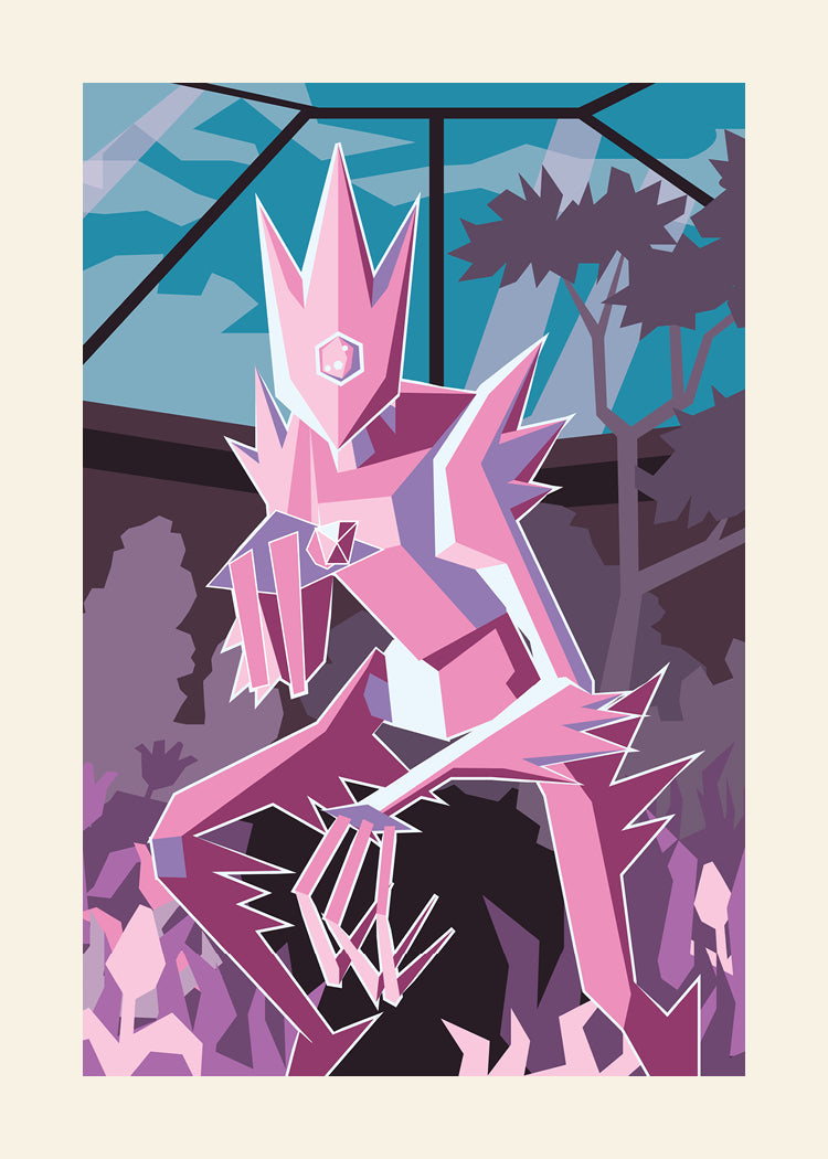 Crystal Golem (The Adventure Zone) Vector Art Print