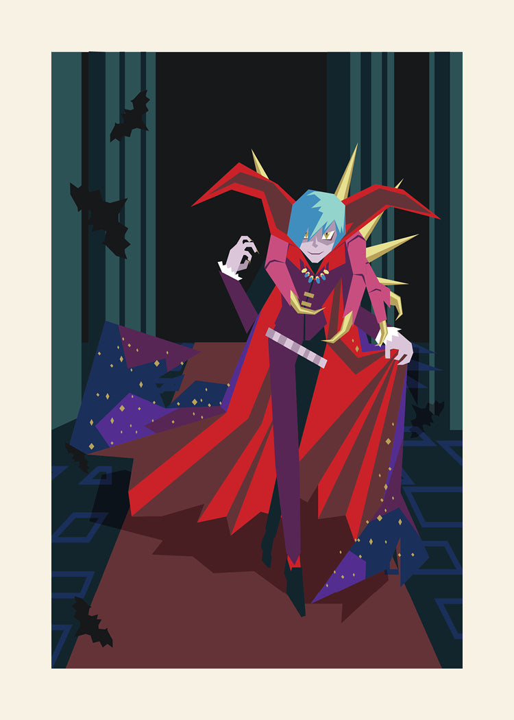 Vampire Lord (Yu-Gi-Oh!) Vector Art Print