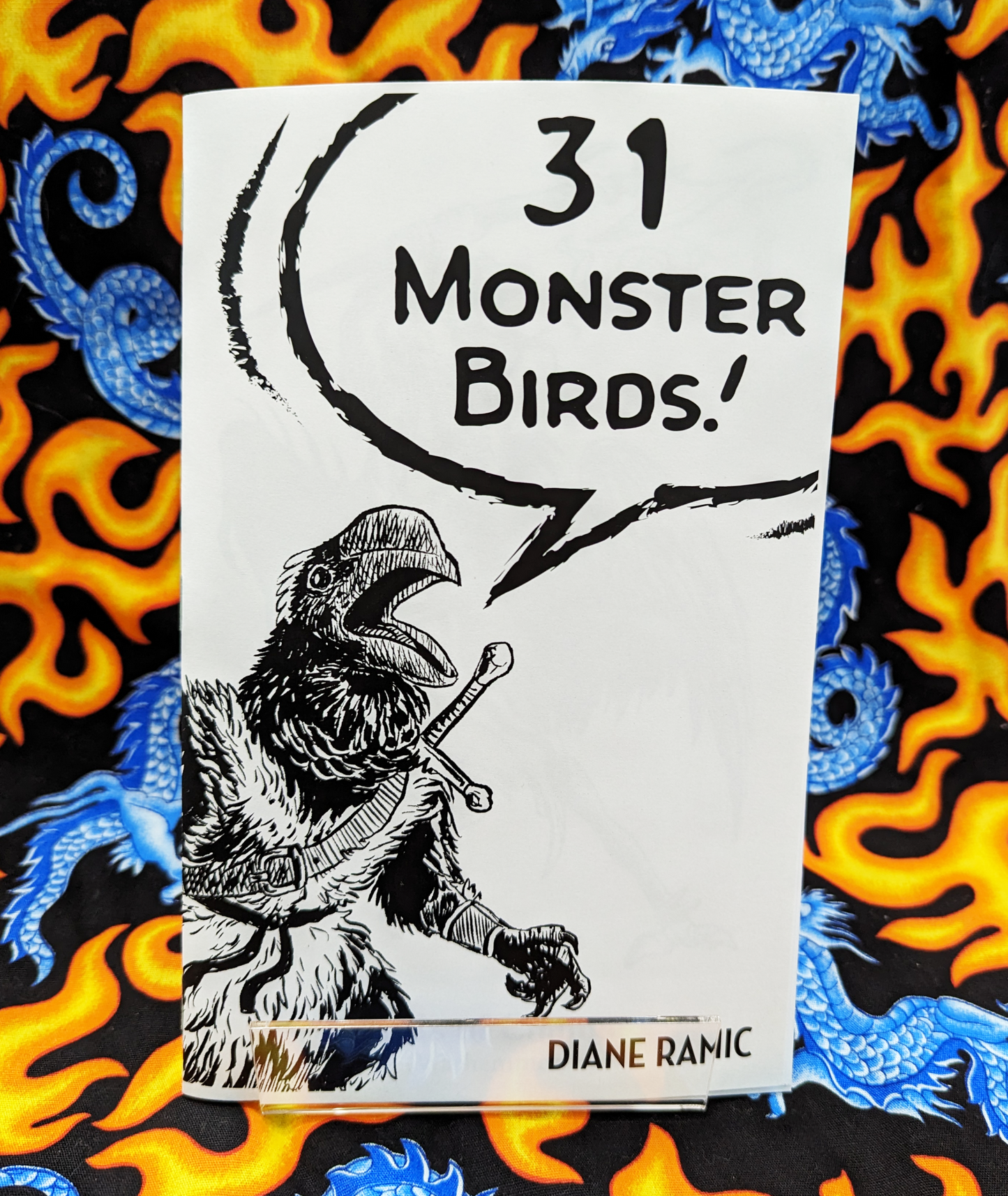 31 Monster Birds Inktober Zine
