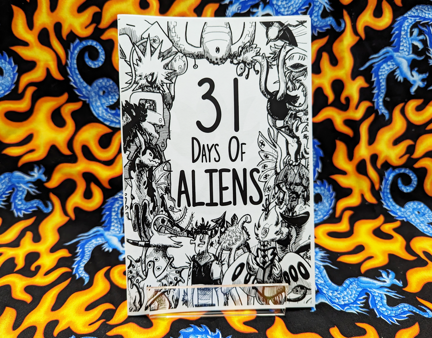 31 Days of Aliens Inktober Zine
